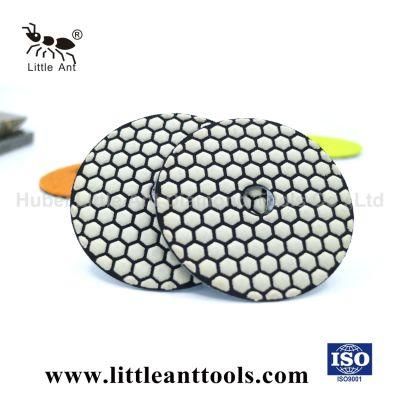 Premium Quality Triangle Flexible Diamond Dry Polishing Pad for Granite