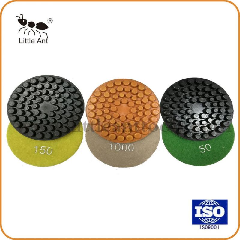 High Quality 10mm Floor Wet and Dry Diamond Concrete Polishing Pads