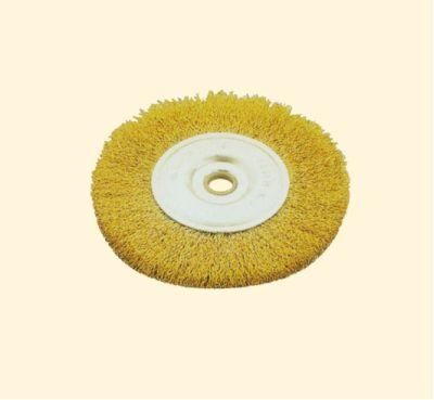 Crimped Wire Wheel Brush with Arbor Hole