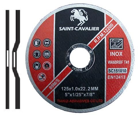 Abrasive Super Thin Stainless Steel Inbox Cutting Disc T41 Flat