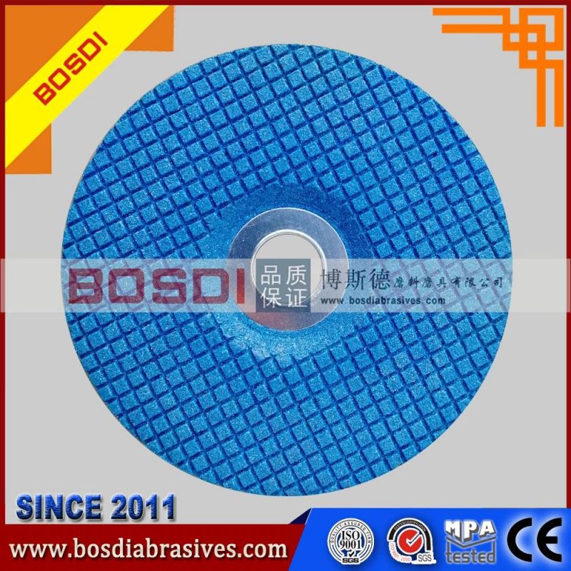 4.5" Resin Abrasive Grinding Disk/Wheel with Plastic Backing Pad, Grinding Disc/Disk/Wheel, Flexible Grinding Wheel