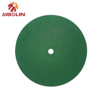 Fiberglass Reinforced Discs Customized 355mm Wear-Resistant Green 14 Inch Cutting Wheel
