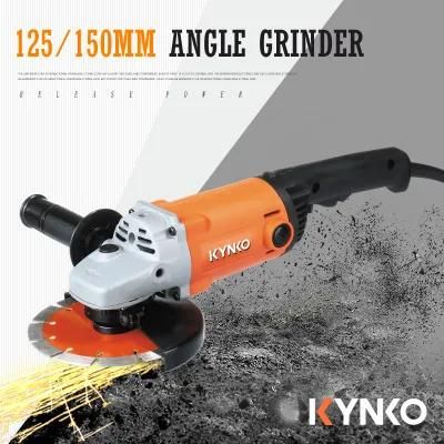 Kynko Industrial 125/150mm (5&quot;/6&quot;) 1400W 8500r/Min Electric Angle Grinder for Stone-Cutting