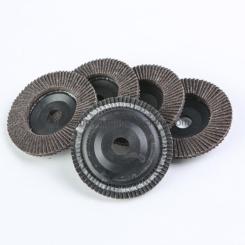 5 Inch Metal Aluminum Oxide 40 Grit Disco Flap Wheel Flap Disc for Wood and Metal