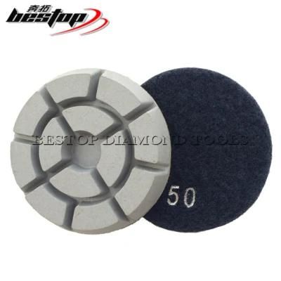 3 Inch Resin Bond Diamond Abrasive Concrete Floor Polishing Pads