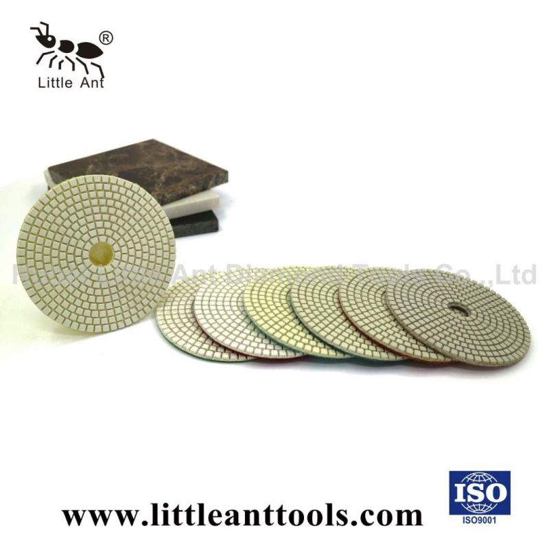 6" / 150 mm China Famous Hot Sale Stone Diamond Polishing Pad