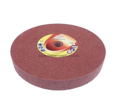 Non Woven Wheel, 200X25mm, U8/12p, Maroon Color