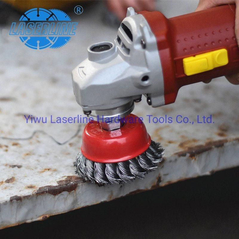 Twist Steel Wire Cup Brush/Twist Knot Brush