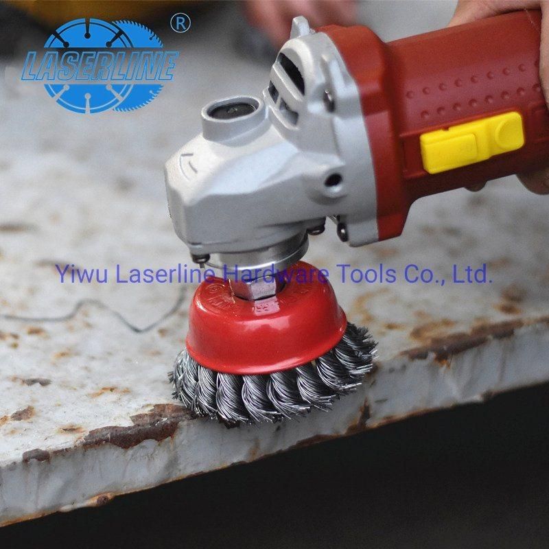 Twist Steel Wire Cup Brush/Twist Knot Brush