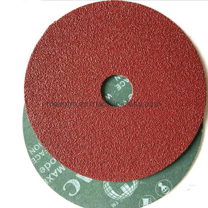 Aluminum Oxide Resin Flap Wheel Fiber Discs for Metal Polishing