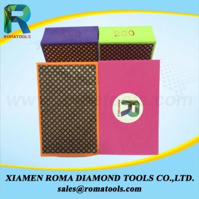 Romatools Diamond Polishing Pads of Hand Pads