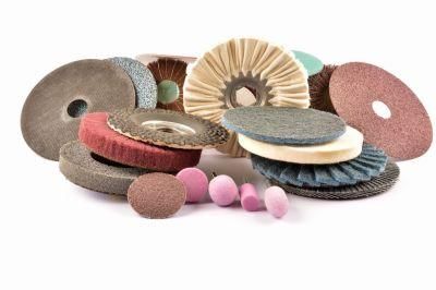 A150/Fine Non-Woven Abrasive Interleaf Flap Wheels