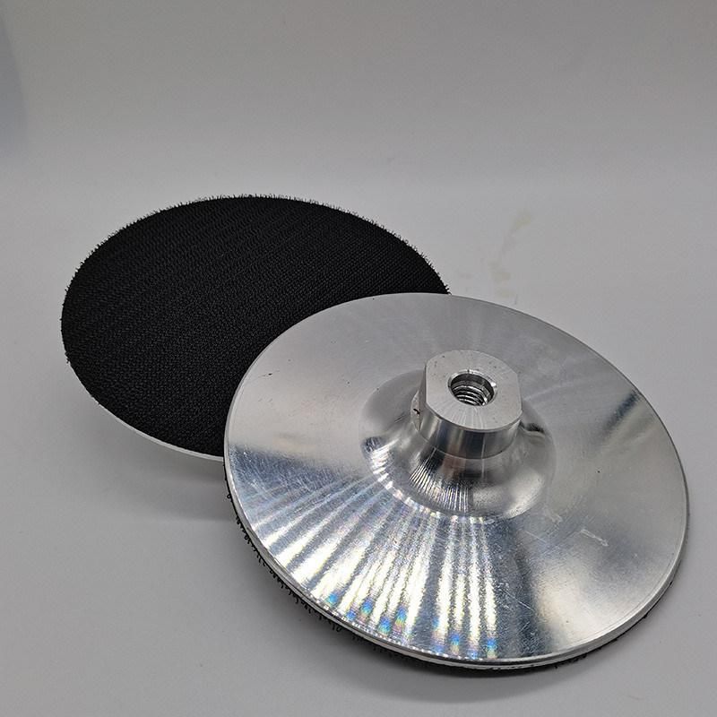 100mm Aluminum Backer Pad M14 M16 5/8-11 Backer Holder for Polisher Self Gripping Back up Polishing Pads Back Angle Grinder