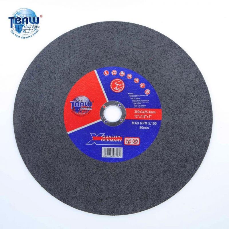 China Disco De Corte Abrasivos Que Cortan La Muela Abrasiva Del Disco De Corte De Metal Abrasivo 300X3X25.4mm