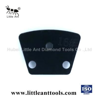 Trapezoid Double Bar Diamond Grinding Shoes/ Plates