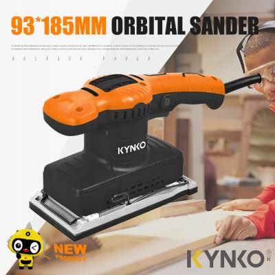 Kynko Factory Sale 93*185mm 320W 14000r/Min Electric Finishing Sander