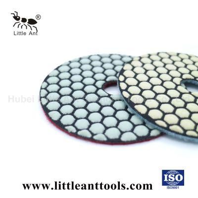5&quot;/125mm Dry Diamond Resin Polishing Pad Abrasive Tool for Stone