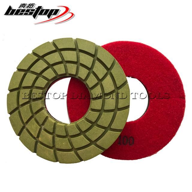 180mm Dry Diamond Concrete Polishing Pads for Floor