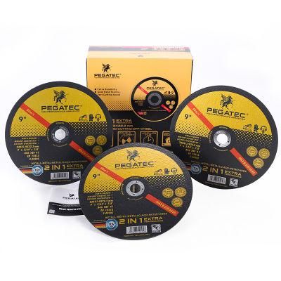 Pegatec Certificated 9 Inch 230X1.9X22.2mm Cutting Wheel Cutting Disc