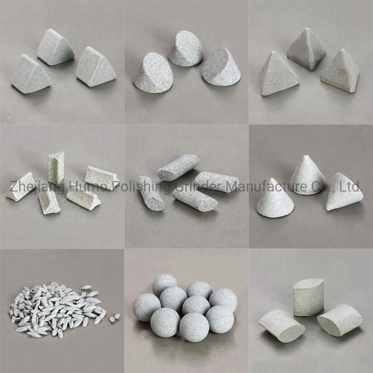 Different Shapes of Deburring and Polishing Ceramic Tumbling Media