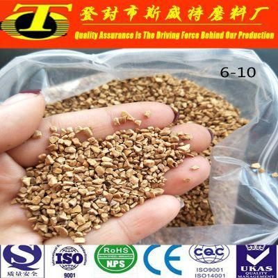 Walnut Shell Sand Grit Abrasives for Sandblasting / Grinding / Polishing