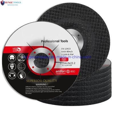 4.5&quot; Metal &amp; Stainless Steel Alumina Grinding Wheel Grinding Discs for Angle Grinder Power Tools