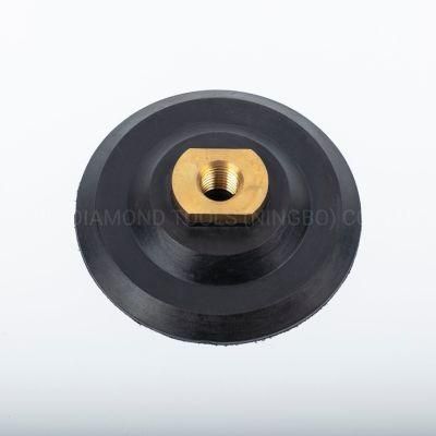 Qifeng Manufacturer Power Tool Factory M14 Diamond Tools Rubber Polishing Backer Pads