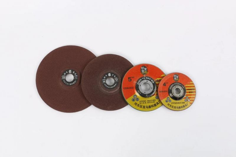 115mm, 125mm Abrasive Grinding Discs for Metal/Stainless