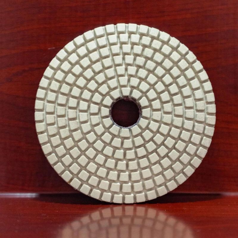 New 125mm Abrasive Tool Wet Polishing Pad for Stone