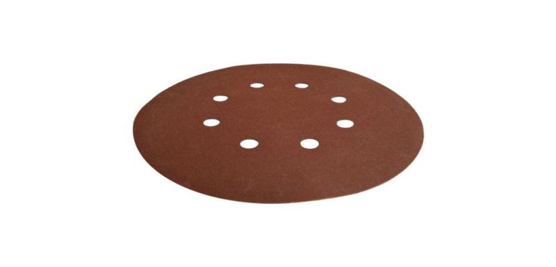 High Quality Wear-Resisting 4"/4.5"/5" Aluminium Oxide Hoop and Loop Disc for Grinding Stainless Steel and Metal