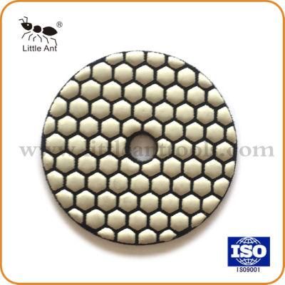 4 Inch Diamond Polishing Tool, Dry Polishing Pad Buff for Granite, Marble, Engineered Stone