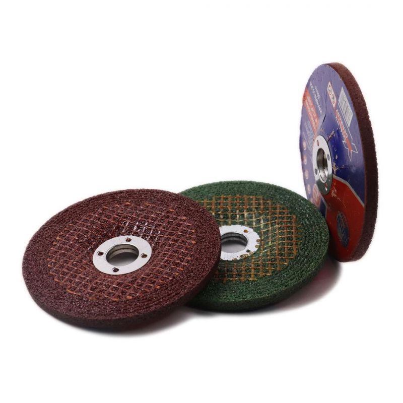 4 Inch 6 Thickness Depresed Center Grinding Wheel Disc for Metal Polishing Grinding