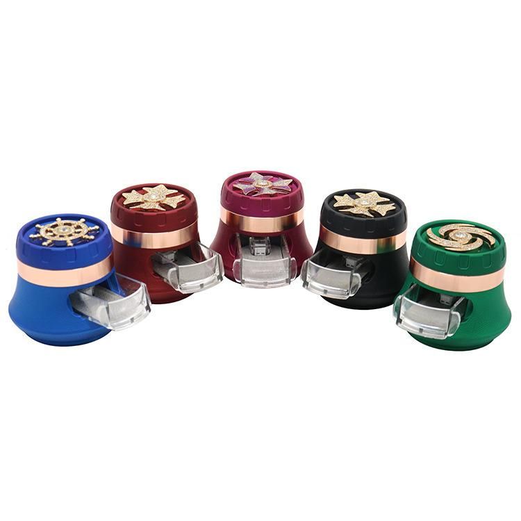 Made in China UFO Herb Grinder with Drawer