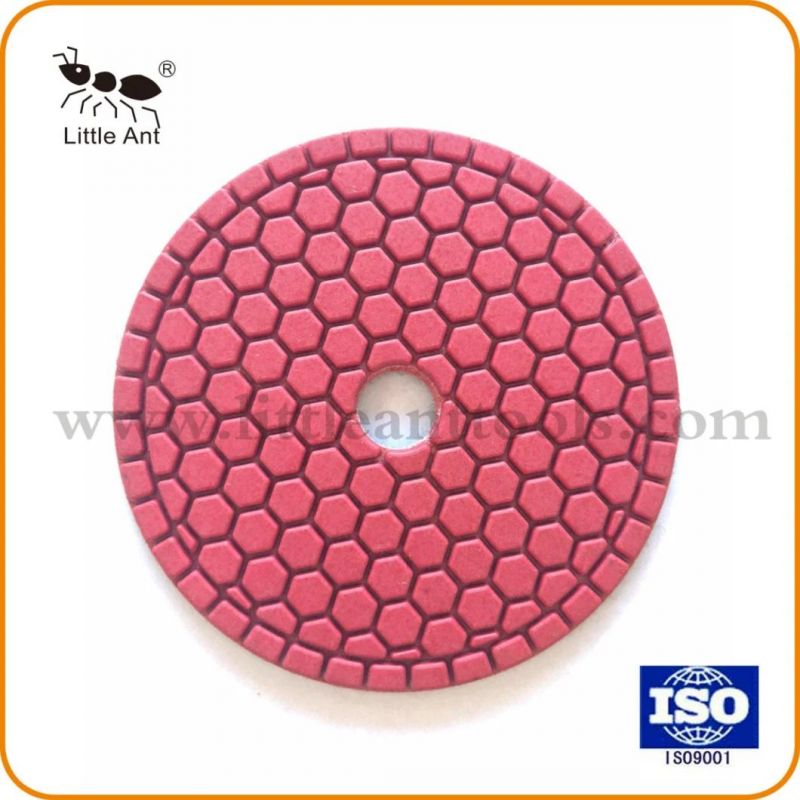 Hand Polishing Pad Hexagon Grinding Pad for Marble, Granite, Concrete