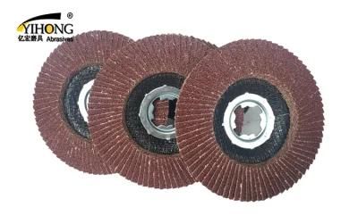 Wholesale Price OEM Aluminum Oxide Flap Disc X-Lock for Metal Grinding and Polishing Abrasive Tools