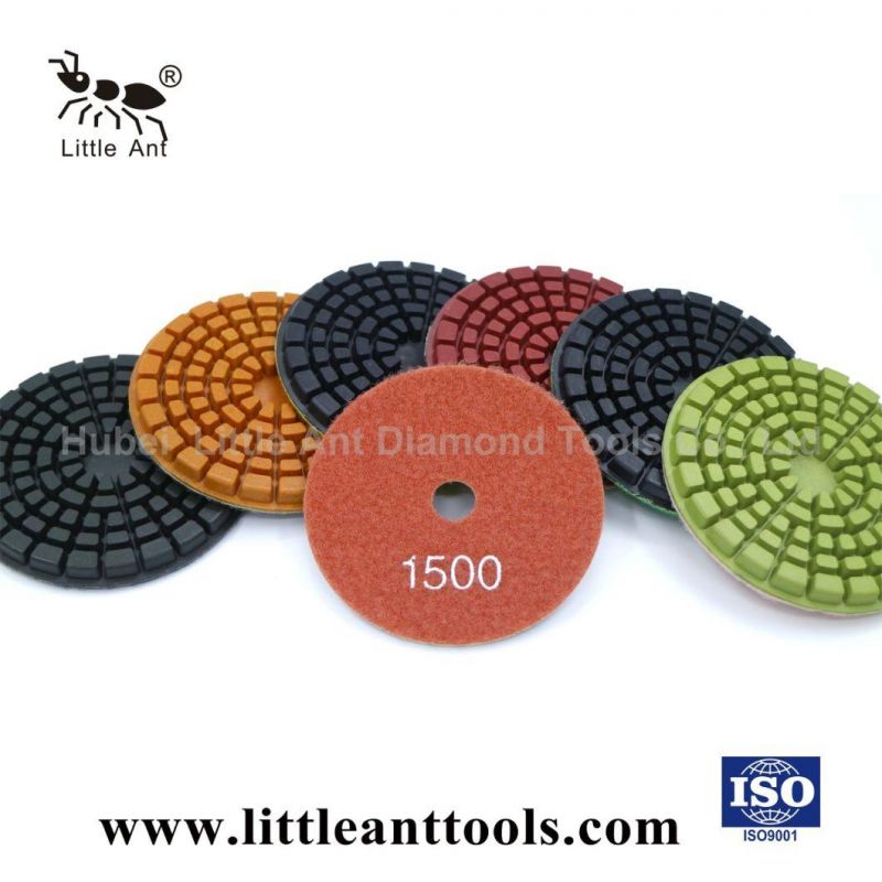 4" Straight Teeth Resin Polishing Pad for Concrete