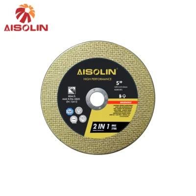 Long Life Aluminum Oxide OEM 5 Inch 7 Inch 14 Inch Abrasive Polishing Super Thin Cutting Inox Metal Disc