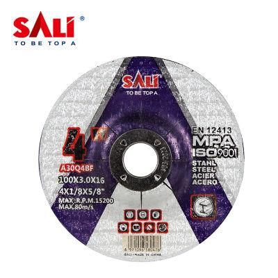 Depressed Center Abrasive Cutting and Grinding Wheel for Metal