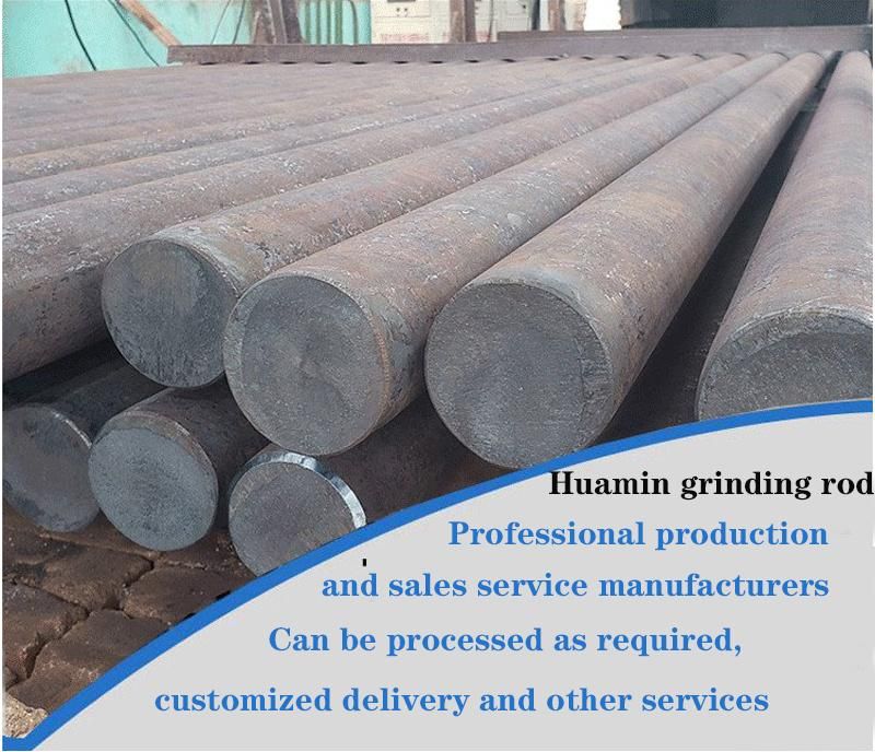 Dia: 30-120mm Grinding Steel Rods for Grinding Steel Ball