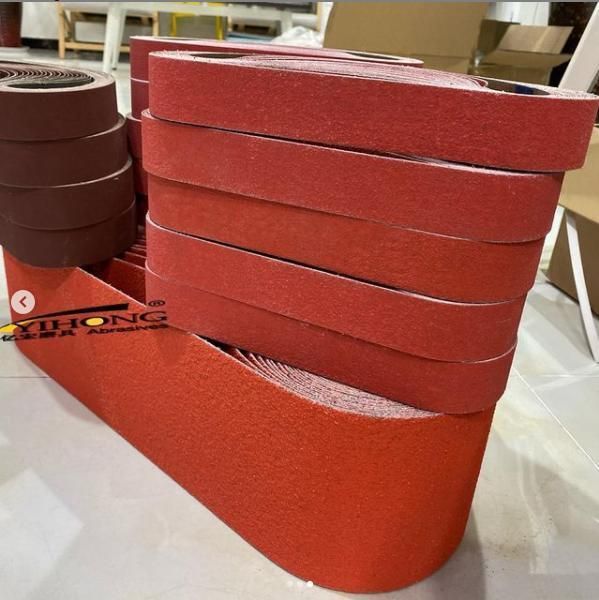 High Quality Hot Sale Wear-Resisting Ceramic Grain Sanding Belt for Grinding Stainless Steel and Metal