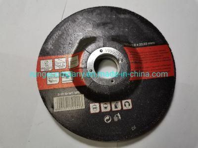 Premium Electric Power Tools Resin Bond Grinding Abrasive Disc, T42 Inox, 5 Inch 125 mm X 6.0 mm