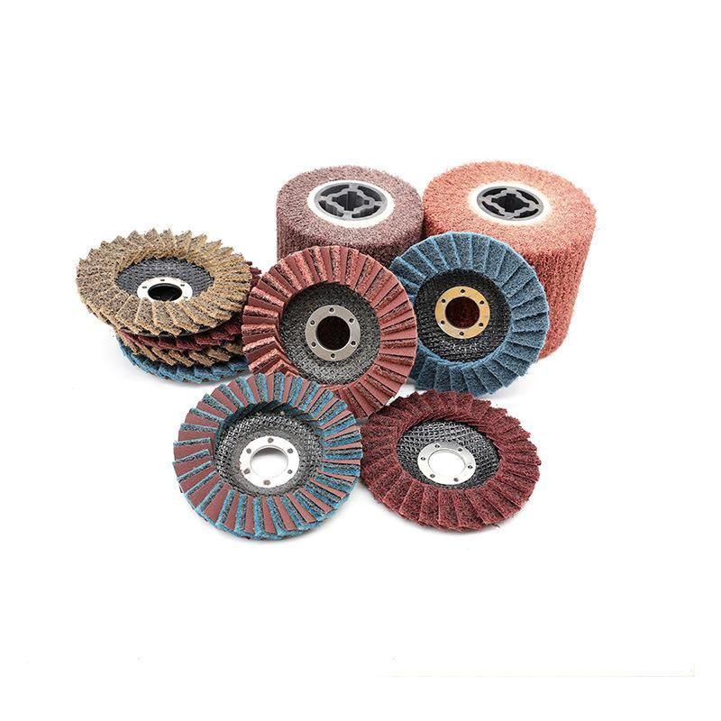Premium Wear-Resisting 115mm/125mm Non-Woven Flap Disc for Grinding Stainless Steel and Metal