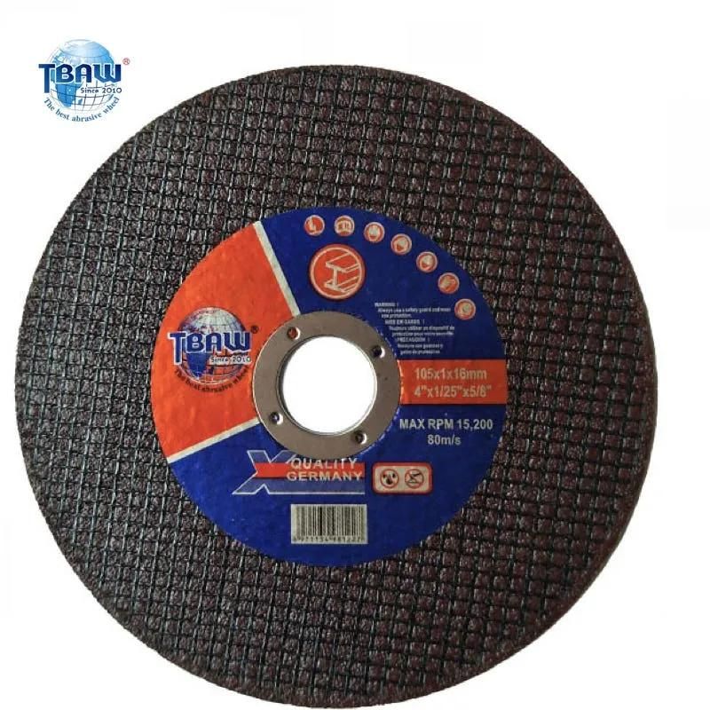 4inch Cutting Wheel Small Size Cutting Disc Ultra-Thin China Supplier OEM T41105*1.0*16mm