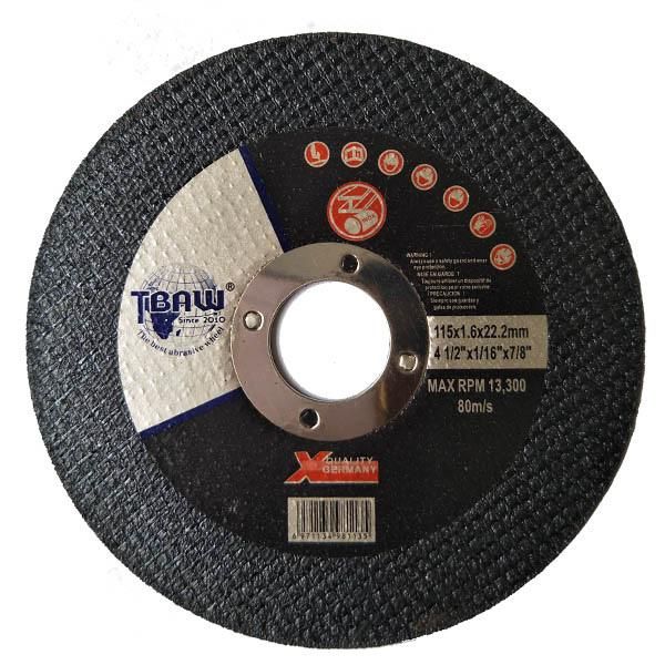 Cutting Wheel Cut-off Discs for Stainless Steel 115*1.6*22mm 4.5"