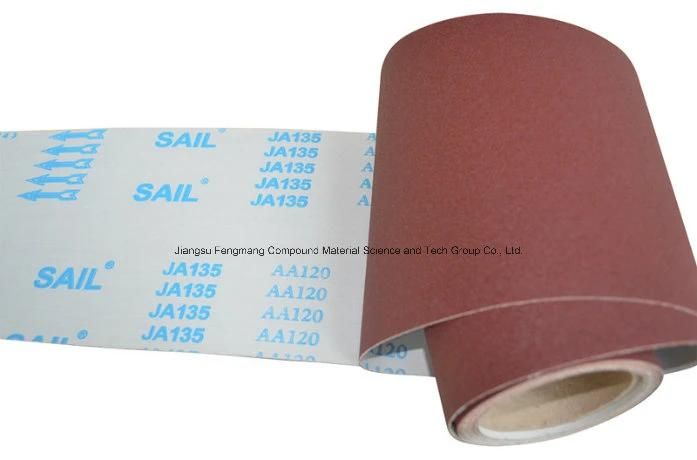 Machine Use Aluminum Oxide Emery Cloth Ja135