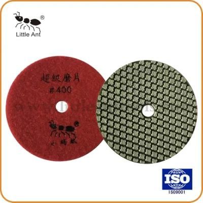 4-3 Inch Little Ant Brand Super Dry Polishing Pad, Amazing Polishing Effect, Good Shine.