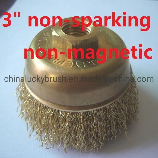 3inch Non-Sparking Brass Cup Brush (YY-318)