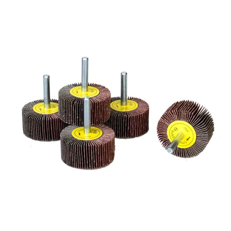 Mounted Flap Wheel Abrasive Wheel Radial Wheel a/O Cloth