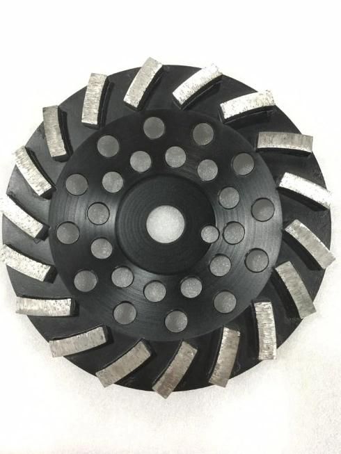 7 Inch Cup Grinding Wheel, Turbo Segment Grinding Wheel