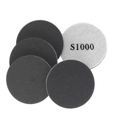 Foam Polishing Pad Wear Resistant Alumina Abrasive Sponge Sanding Pads3-6 Inches 75-150mm